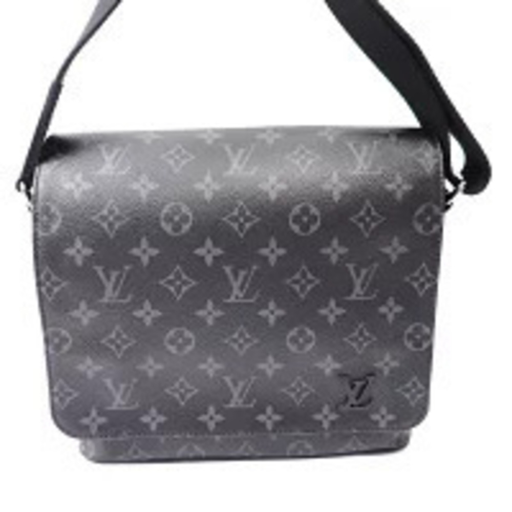 Louis Vuitton Eclipse Black District Monogram Black Bag Shoulder